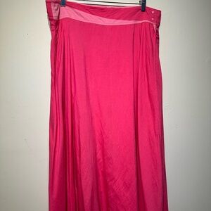 Vintage Pink Swing Skirt XL